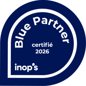 Badge Blue Partner